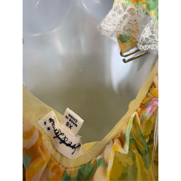 New For The Love And Lemons Vikki Maxi Dress Size XS - Picture 9 of 12